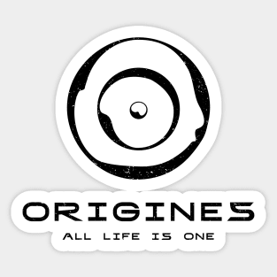 Origines - All Life is One Sticker